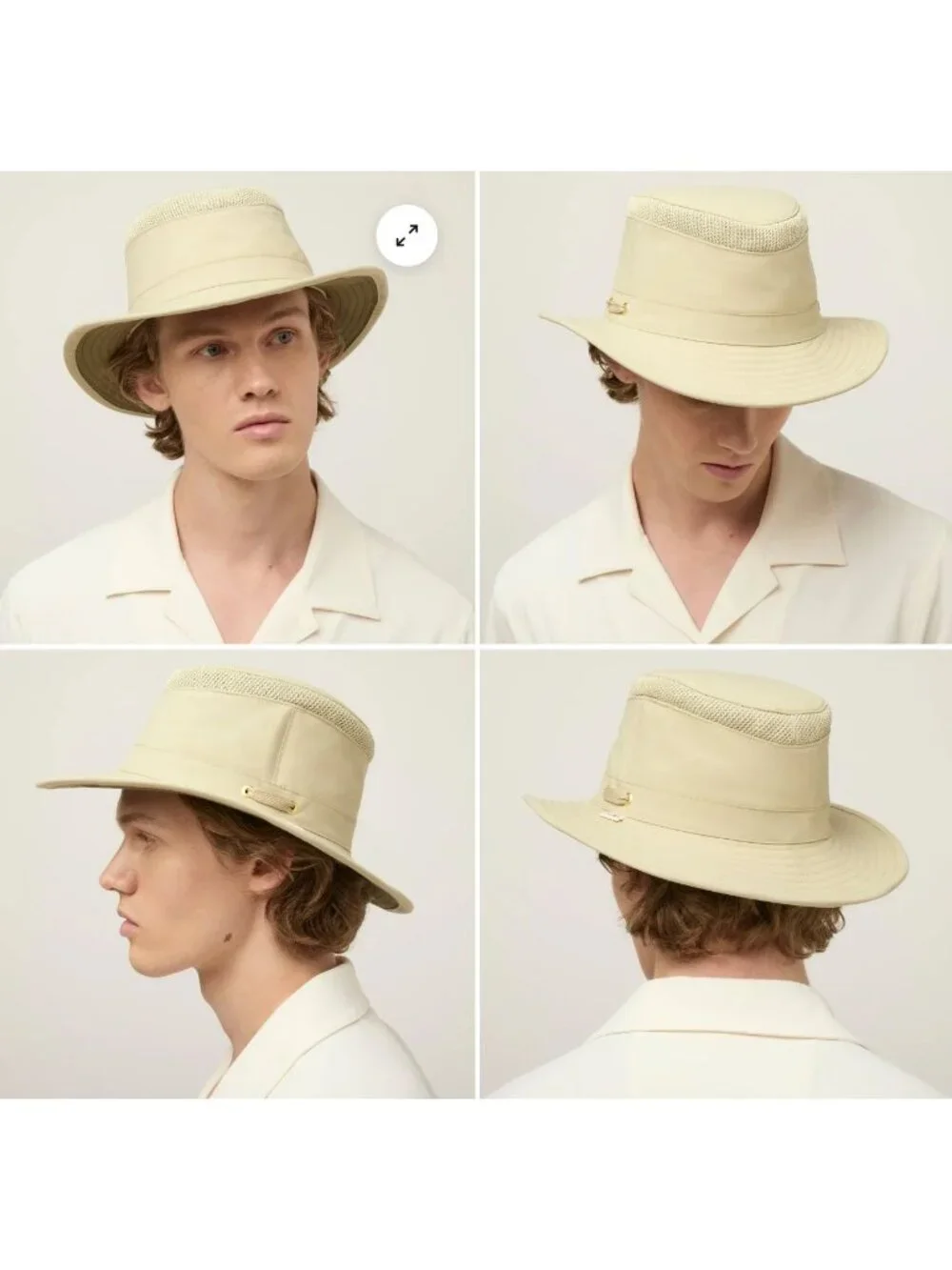 Tilley LTM5 Airflo Sun Hat Gray 7 Unisex Small